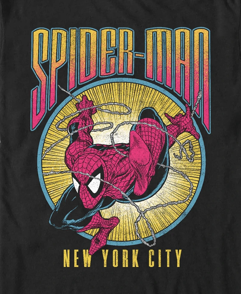 Fifth Sun Men's Spider Swing Circle Short Sleeve T-Shirt