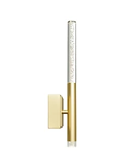 Cwi Lighting 4.3" Metal Dragonswatch Integrated Led Wall Light
