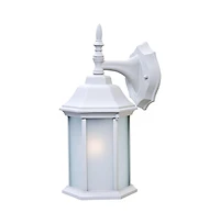 Swing Arm Wall Light with Frosted Glass – Elegant Fixture for Home & Office