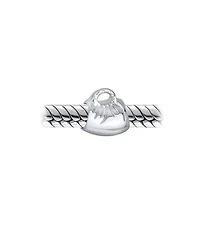 Bling Jewelry Fashion Clutch Purse Pocketbook Hand Bag Charm Bead Oxidized .925 Sterling Silver