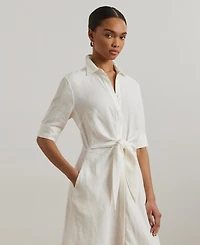 Lauren Ralph Lauren Women's Linen Shirtdress