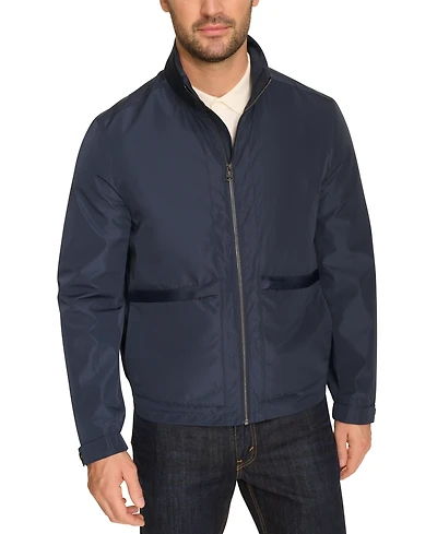 Cole Haan Men's Technical Rain Packable Windbreaker