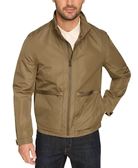 Cole Haan Men's Technical Rain Packable Windbreaker
