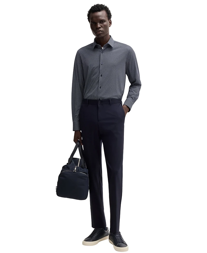 Boss by Hugo Men's Slim-Fit Performance Dress Shirt