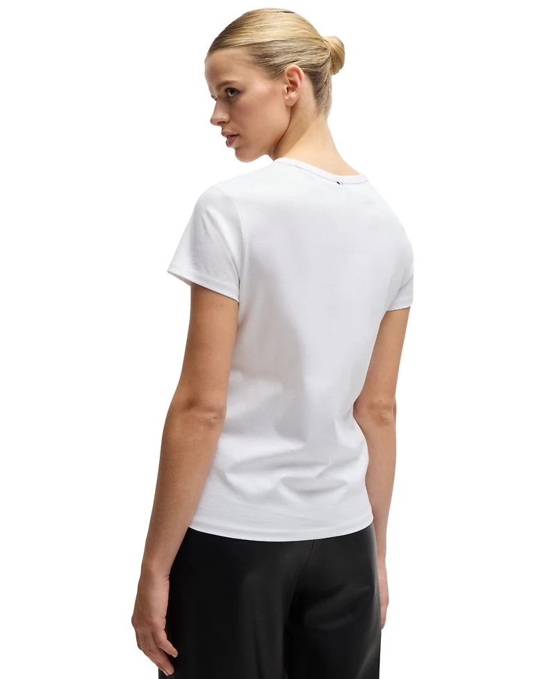 Boss by Hugo Boss Women's Logo Detail T-Shirt