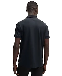 Boss by Hugo Boss Men's Striped Tape Insert Polo Shirt