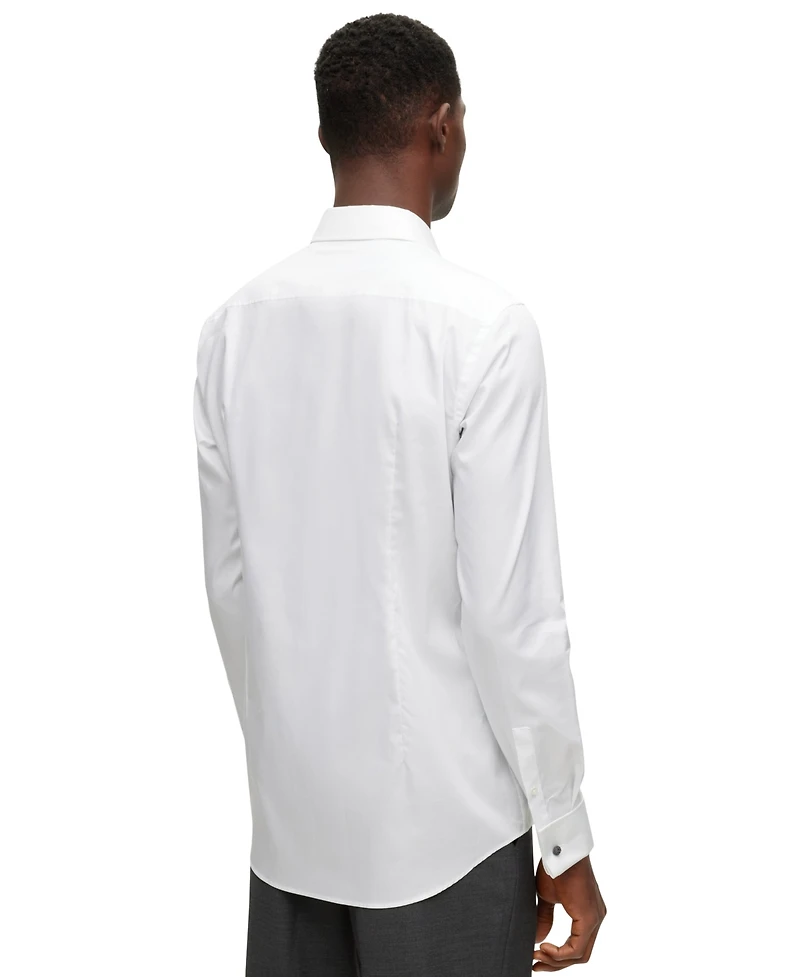 Boss by Hugo Men's Easy-Iron Stretch Cotton Slim-Fit Dress Shirt