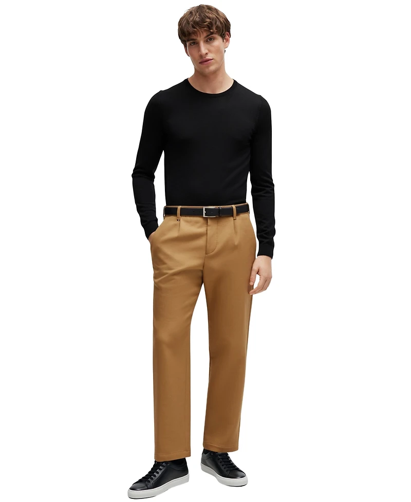 Boss by Hugo Men's Slim Fit Merino Wool Sweater