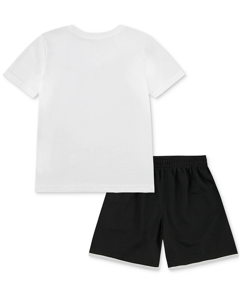 Nike Little Kids Just Believe T-Shirt & Shorts, 2 Piece Set