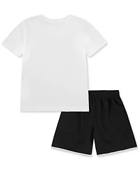 Nike Little Kids Just Believe T-Shirt & Shorts, 2 Piece Set