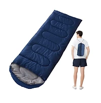 Sleeping Bags Adults Backpacking Lightweight Waterproof Cold Weather Bag Blue
