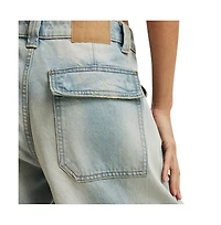 Cotton On Women's Relaxed Cargo Jean
