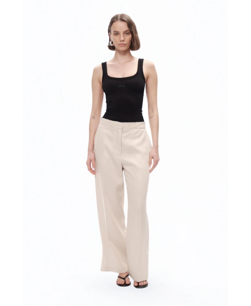 Nocturne Women's Slit Detailed Pants