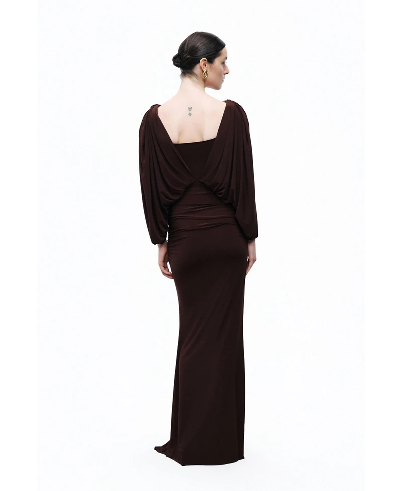 Nocturne Women's Draped Maxi Dress