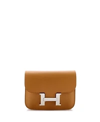 Pre-Owned Hermes Constance Slim Wallet Epsom