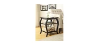 Bow Leg Square End Table for Living Room or Bedroom Decor