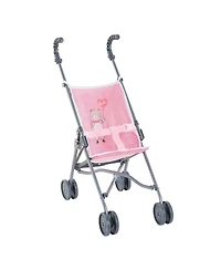 Corolle Umbrella Doll Stroller - Pink Stripe