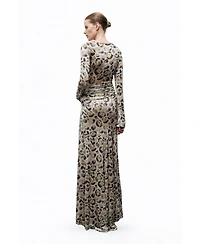 Nocturne Women's Twist Detail Maxi Dress