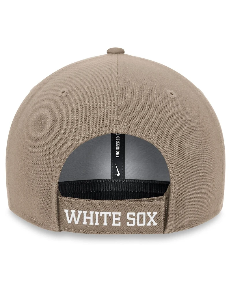 Nike Men's Khaki Chicago White Sox Club Performance Adjustable Hat