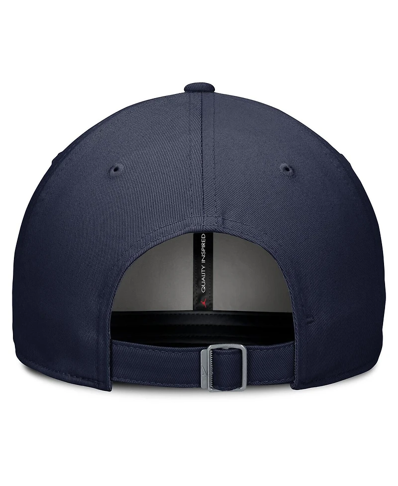 Jordan Men's Navy Michigan Wolverines Performance Club Adjustable Hat