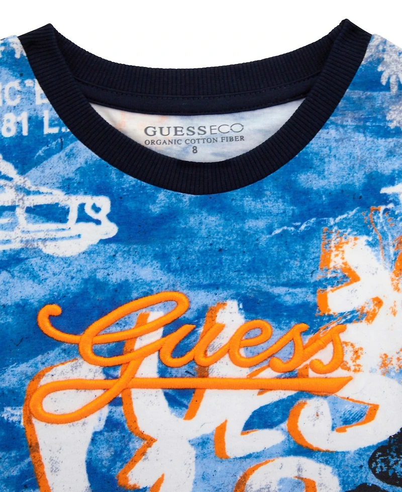 Guess Big Boys Oversize Short Sleeve T-Shirt