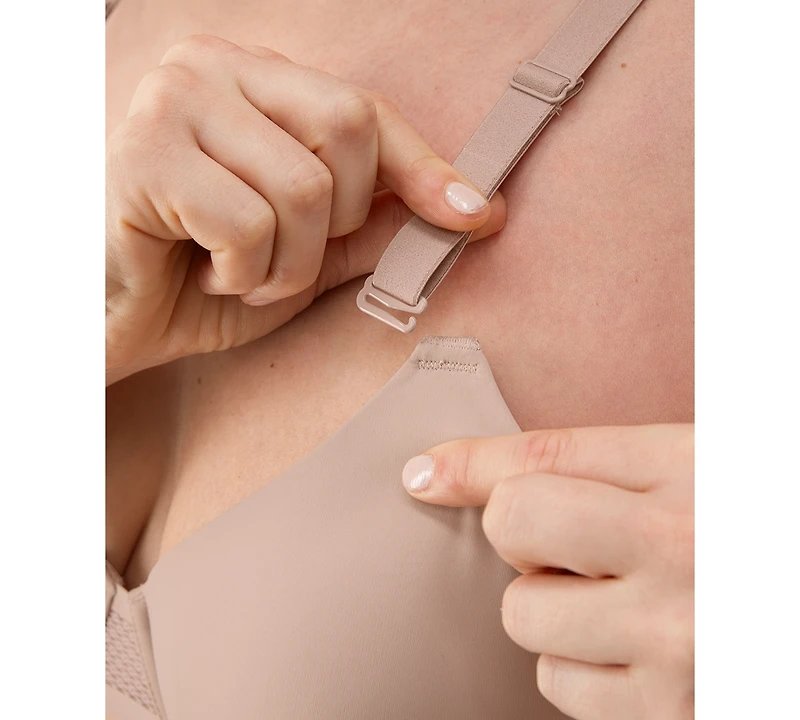 Bali Women's Ultimate Smoothing Lightweight T-Shirt Underwire Bra DF4481