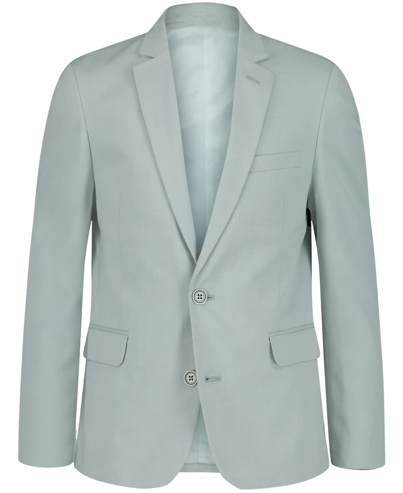 Calvin Klein Big Boys Stretch Tick Weave Jacket