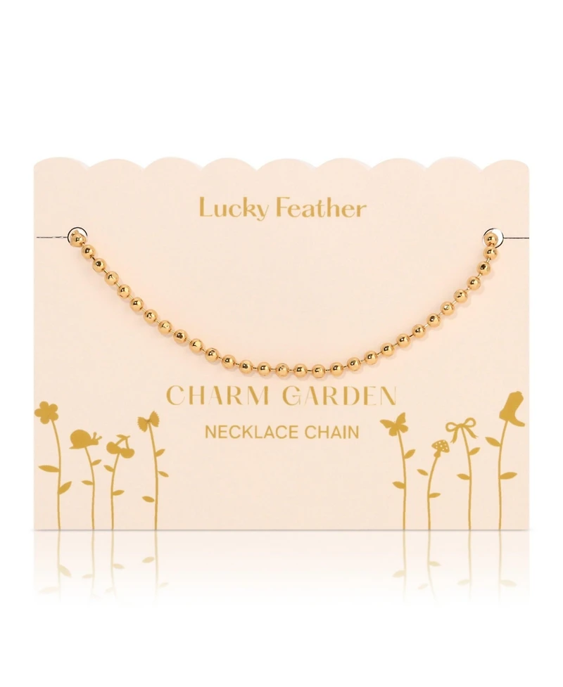 Lucky Feather Charm Garden - Gold