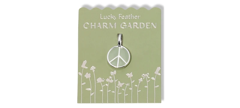 Lucky Feather Charm Garden - Silver