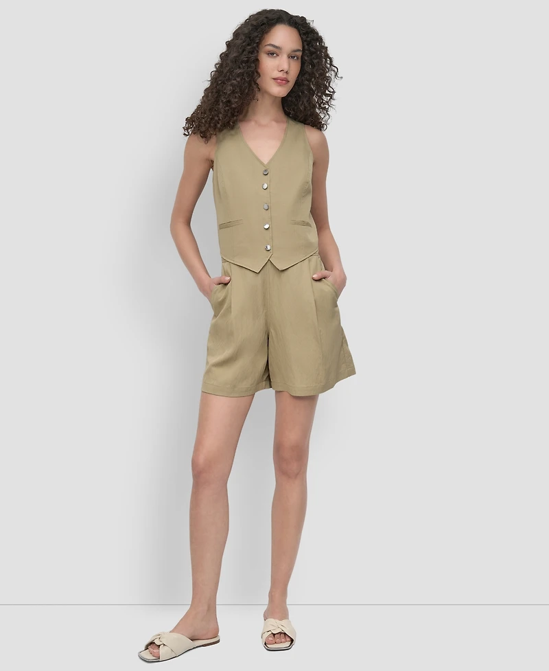Dkny Women's Vest Romper