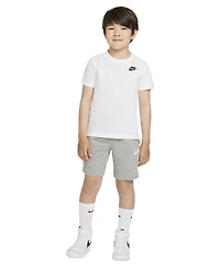 Nike Little Boys Sportswear Embroidered Futura Short Sleeve T-shirt