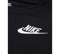 Nike Little Boys Sportswear Embroidered Futura Short Sleeve T-shirt