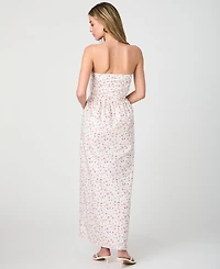 French Connection Women's Nomi Cotton Strapless Dress