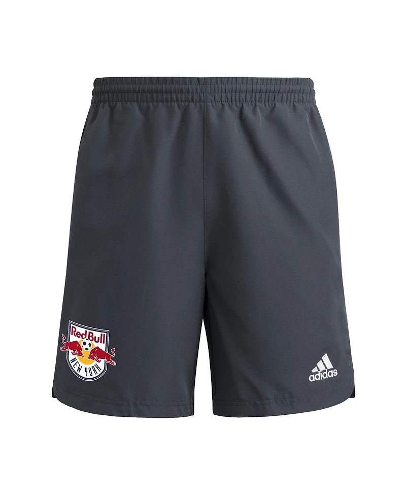 Adidas Men's Gray New York Red Bulls 2025 Travel Shorts