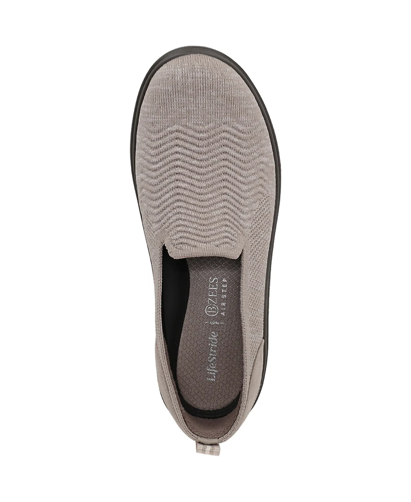LifeStride Women's Boulevard Washable Round Toe Slip Ons