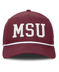 Fanatics Men's Maroon Mississippi State Bulldogs Foul Ball Rope Adjustable Hat