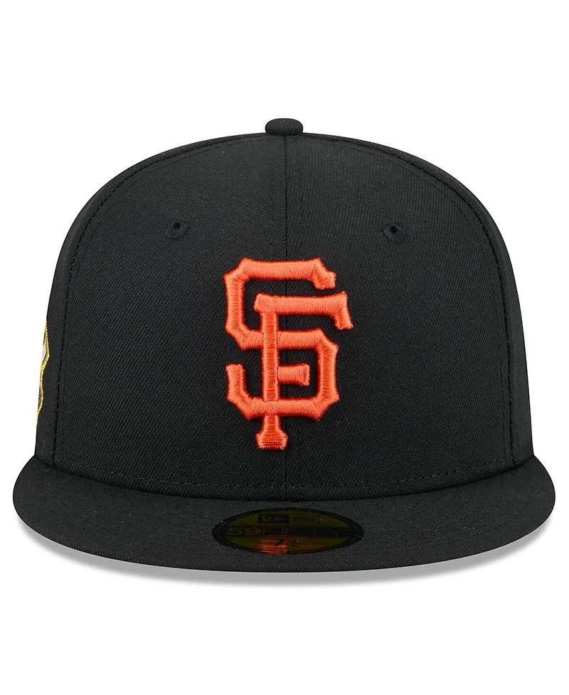 New Era Men's Black San Francisco Giants 2025 Jackie Robinson Day 59FIFTY Fitted Hat