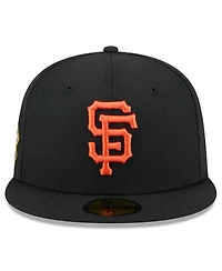 New Era Men's Black San Francisco Giants 2025 Jackie Robinson Day 59FIFTY Fitted Hat