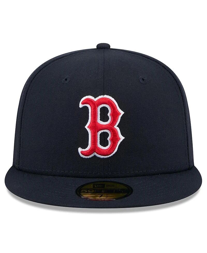 New Era Men's Navy Boston Red Sox 2025 Jackie Robinson Day 59FIFTY Fitted Hat