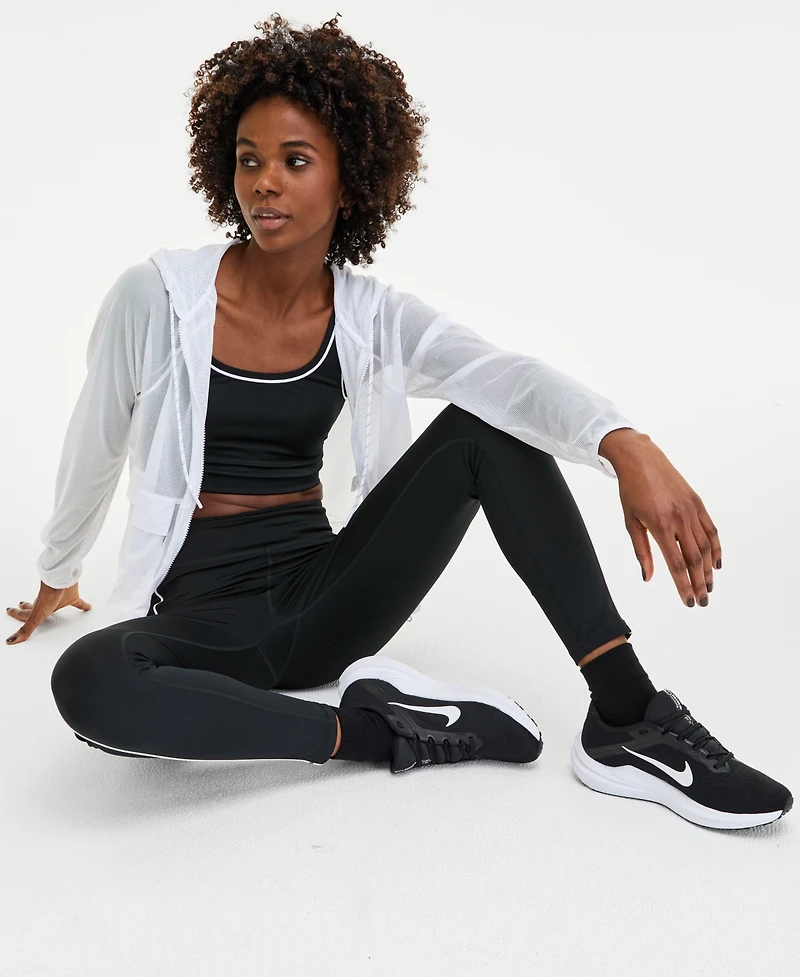 Id Ideology Women's Compression Piping Sports Bra, Exclusively at Macy's
