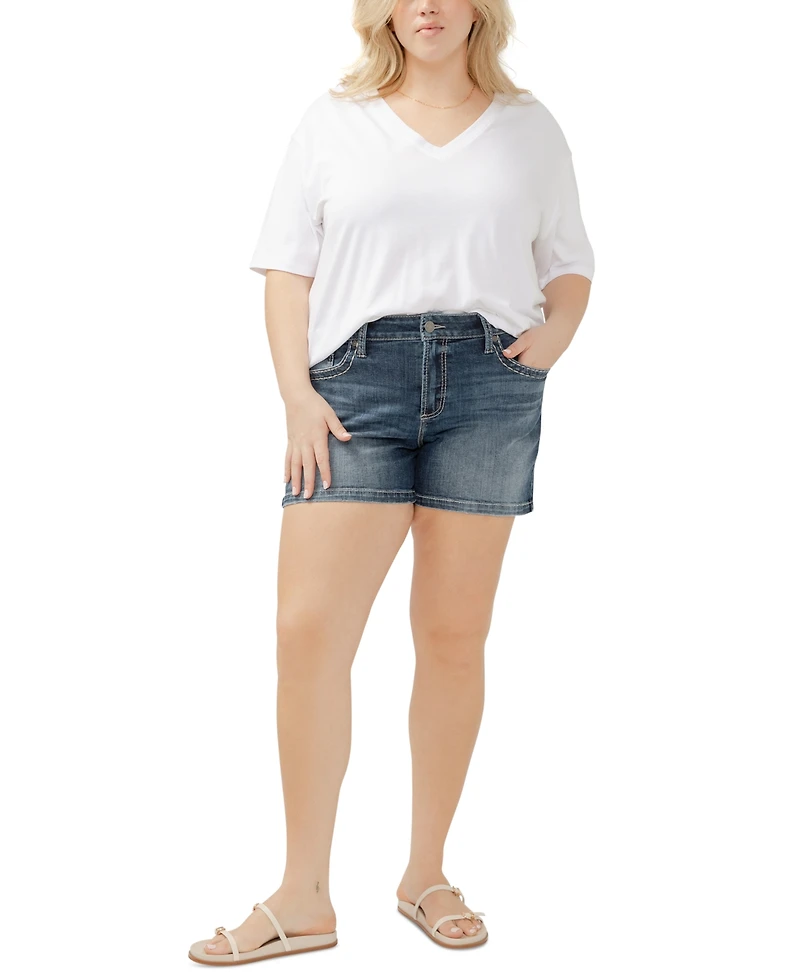 Silver Jeans Co. Plus Suki Shorts