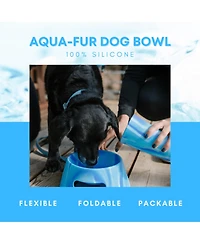 Aqua-Fur Dog Bowl 18oz: Peppermint