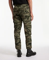 Ecko Unltd Men's Toggle Pouch Cargo Jogger Pants