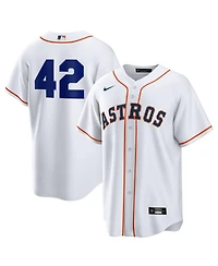 Nike Men's White Houston Astros Home 2025 Jackie Robinson Day Replica Jersey
