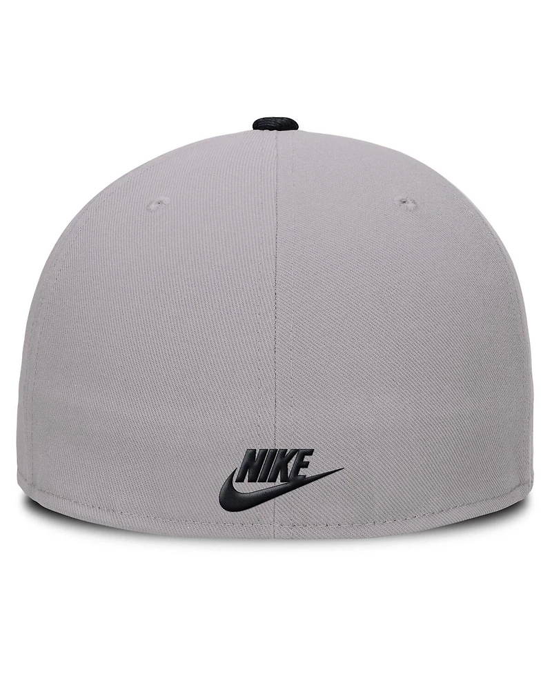 Nike Men's Gray New York Yankees True Performance Fitted Hat