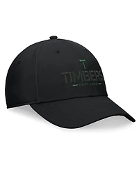 Fanatics Men's Black Portland Timbers Stealth Flex Hat
