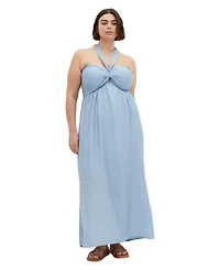 City Chic Plus Serene Peta Maxi Dress