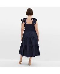 City Chic Plus Haven Midi Dress