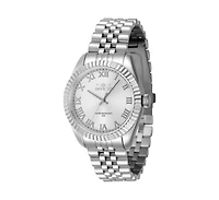 Invicta Women's Specialty Quartz 3 Hand Silver Dial Watch