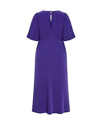 City Chic Plus Size Ines Puff Dress